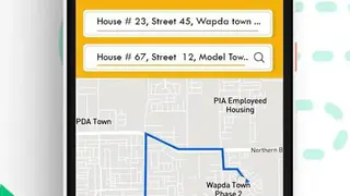 GPS Route Finder screenshot