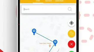 GPS Route Finder screenshot
