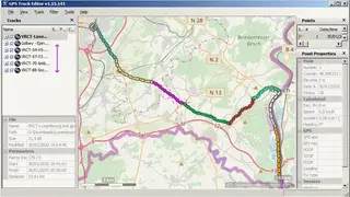 GPS Track Editor screenshot