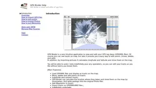 GPX Binder screenshot