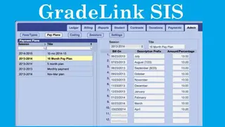 Gradelink SIS screenshot