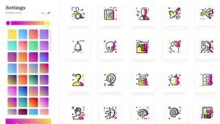 Gradientify Icons screenshot