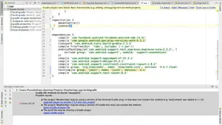 Gradle screenshot