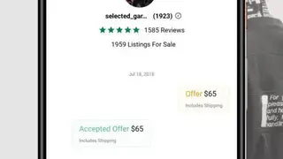 Grailed screenshot