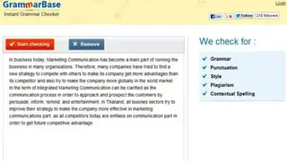 Grammarbase screenshot