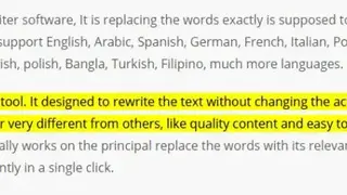 Grammica Paraphrasing Tool screenshot