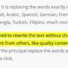 Grammica Paraphrasing Tool