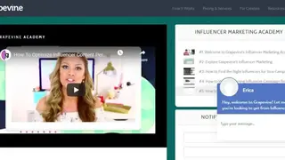 Grapevine Influencer Marketing Academy screenshot