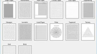 Graph Paper Maker screenshot