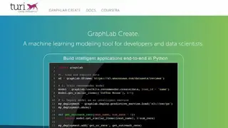 GraphLab Create screenshot