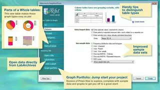GraphPad Prism screenshot