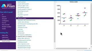 GraphPad Prism screenshot