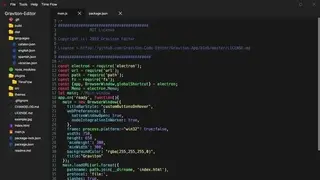 Graviton Editor screenshot