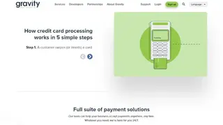 Gravity Payments screenshot