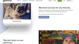 Gravity Payments screenshot