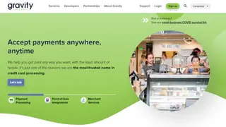 Gravity Payments screenshot