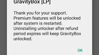 GravityBox Unlocker screenshot