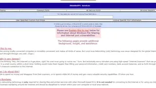 GRC Port Scan screenshot