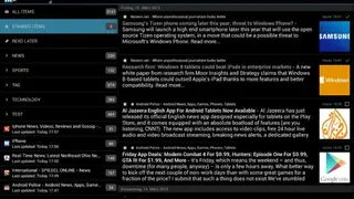 gReader screenshot