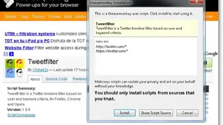 Greasemonkey screenshot
