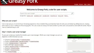 Greasy Fork screenshot