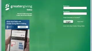 Greater Giving screenshot