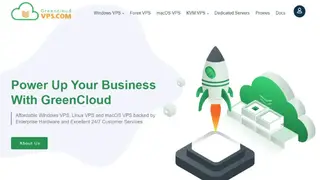 GreenCloudVPS screenshot