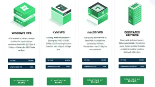 GreenCloudVPS screenshot