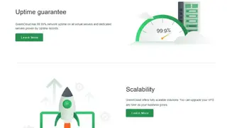 GreenCloudVPS screenshot