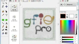 Greenfish Icon Editor Pro screenshot