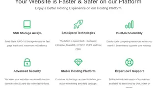 GreenGeeks screenshot