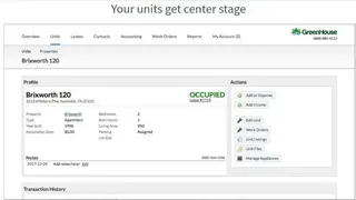 Greenhouse PM screenshot