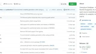 Greenplum screenshot
