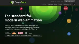 GreenSock screenshot