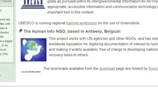 Greenstone Digital Library screenshot