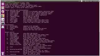 Grep screenshot