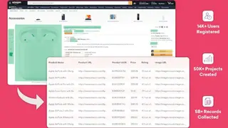 Grepsr screenshot