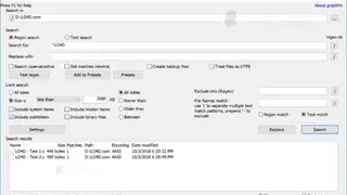 grepWin screenshot