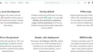Gridsome screenshot