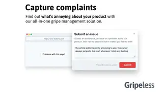 Gripeless screenshot