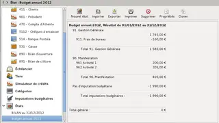 Grisbi screenshot