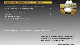 Grml screenshot