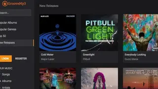 GrooveMP3 screenshot