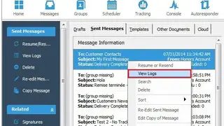 Groupmail screenshot
