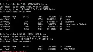 Grub2 screenshot