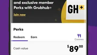 GrubHub screenshot