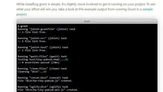 Grunt screenshot