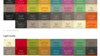 Gruvbox screenshot