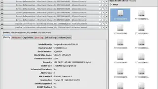 GSmartControl screenshot