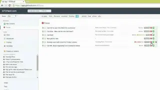GTDNext screenshot